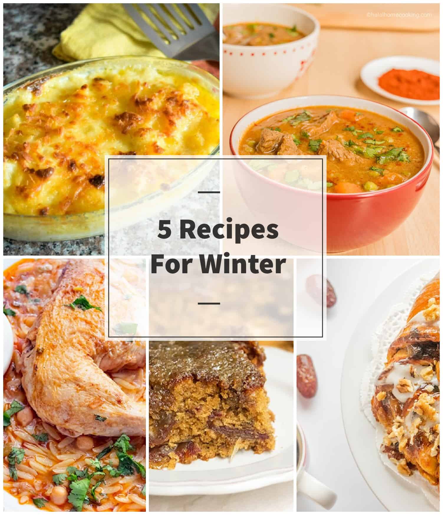 5 Recipes For Winter