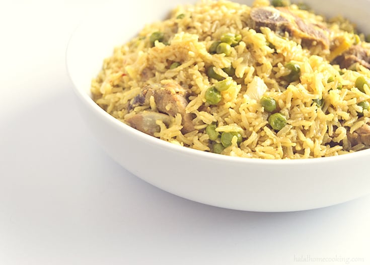 Bengali Mutton Pilau Rice