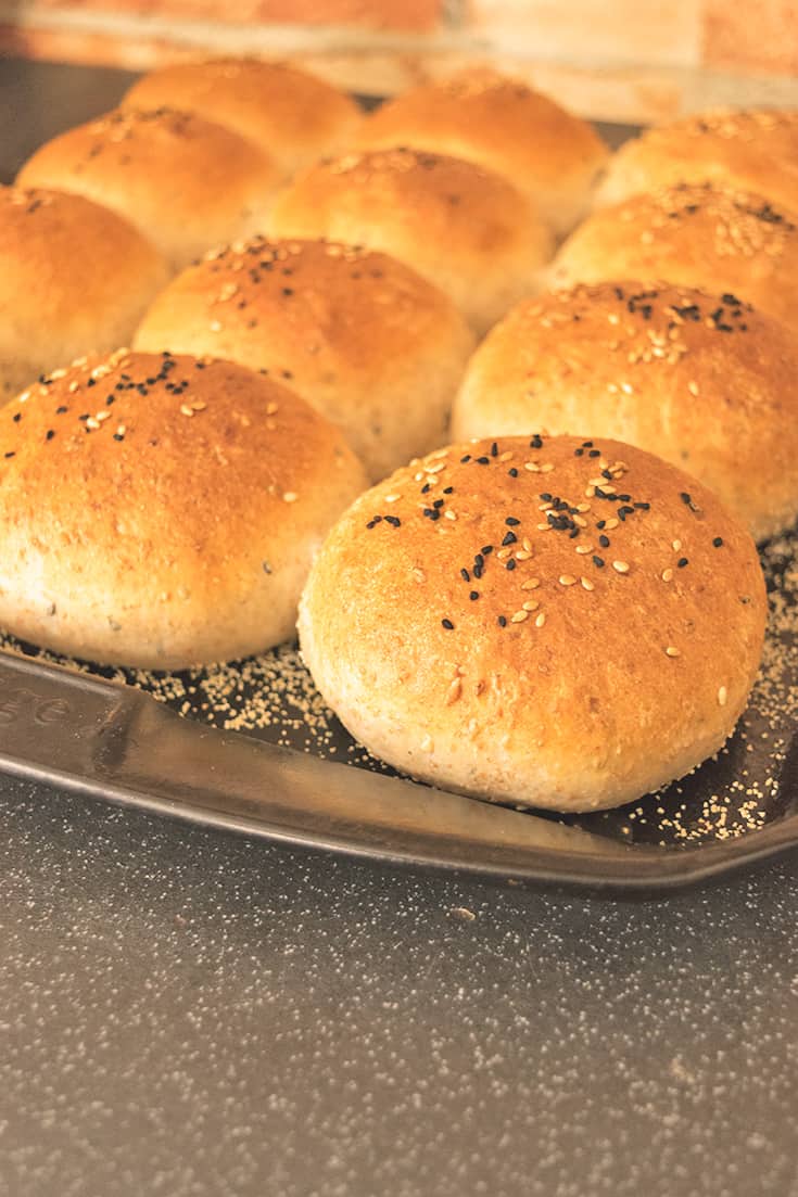Part-Wholemeal Bread Rolls