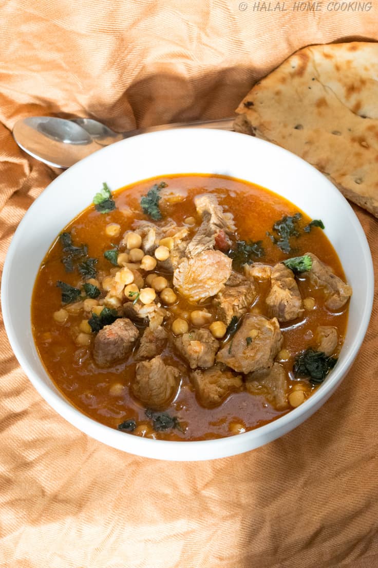 Mangsho Ghugni - Bengali Lamb & Chickpea Curry