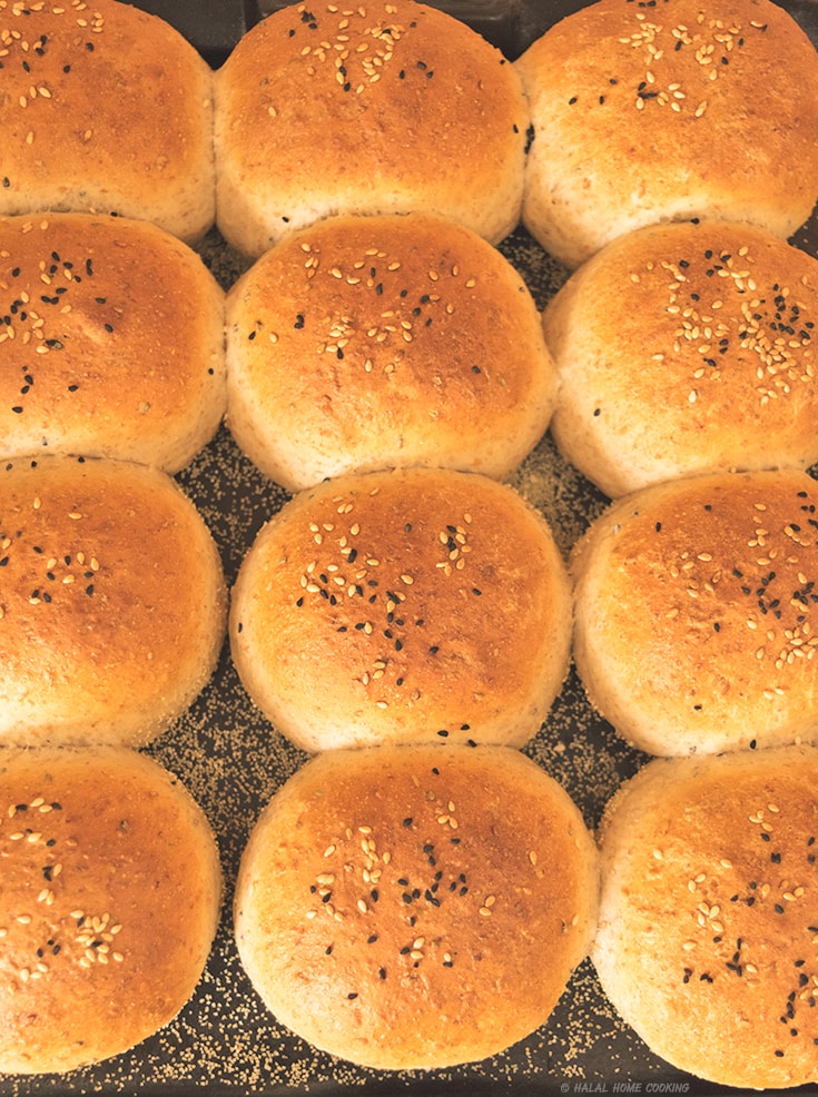 Part-Wholemeal Bread Rolls