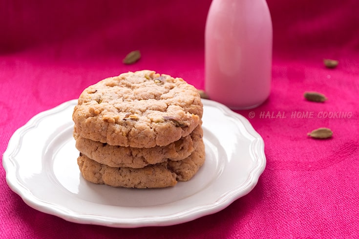 Rose Tahini Cookies