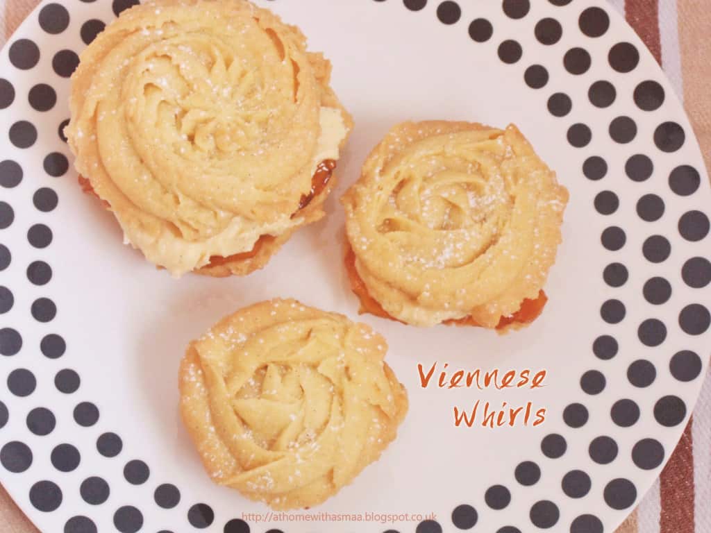 Viennese Whirls Biscuits
